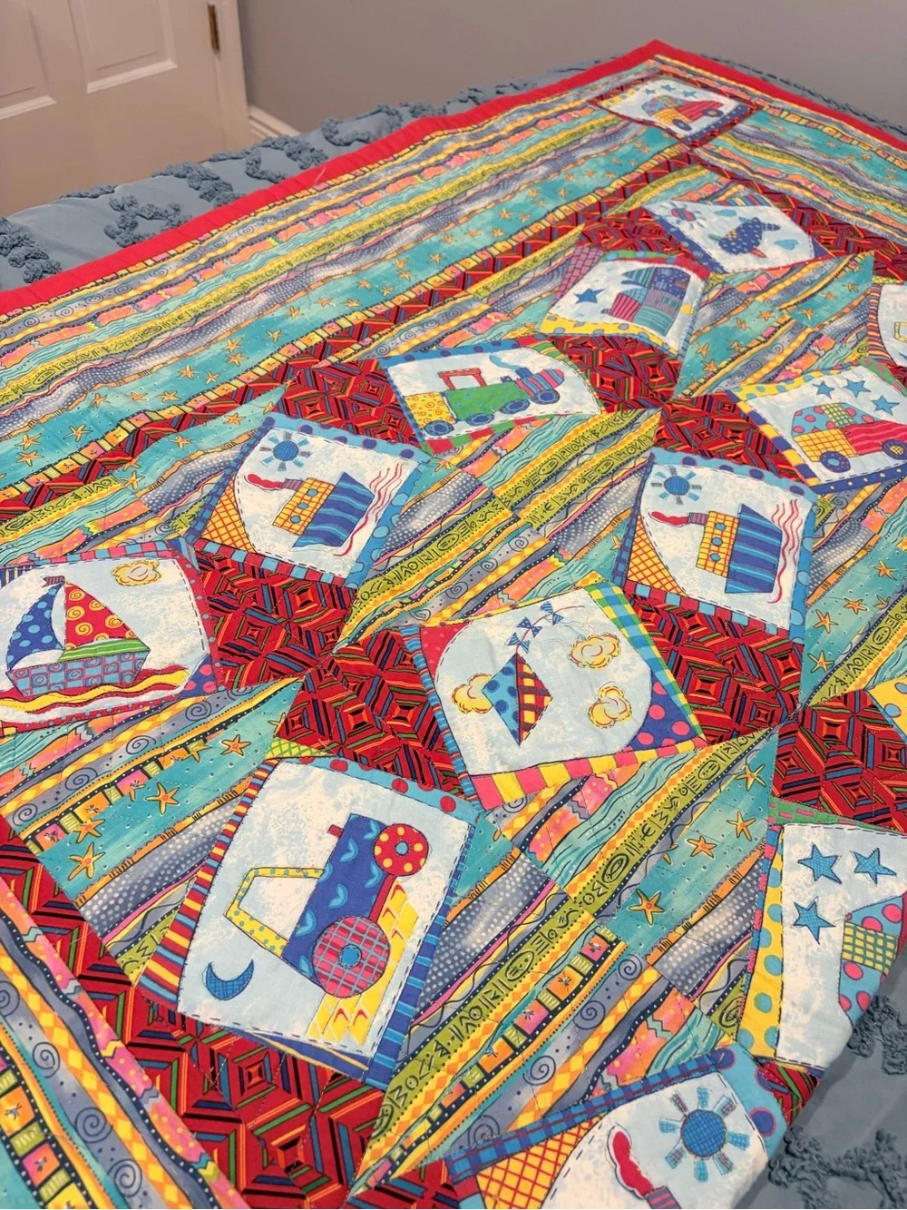 Source Unknown colorful handmade